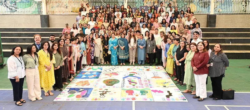 GD Goenka World School campus